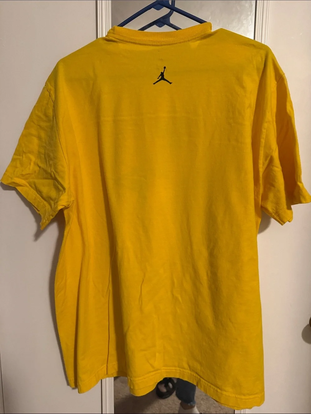 Jordan Men’s Yellow Graphic Short Sleeve Tee